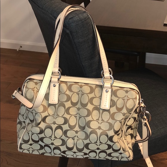 Coach Signature Python Satchel - Picture 3 of 7